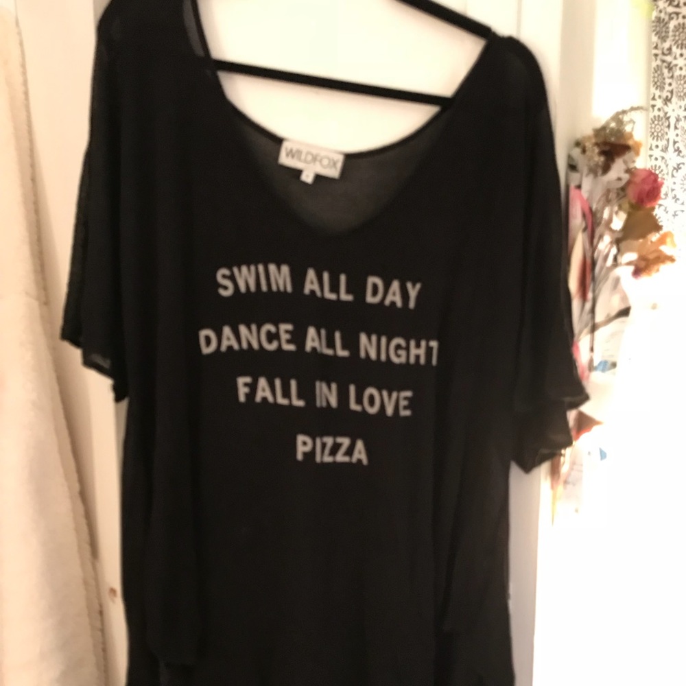 Wildfox oversized t shirt